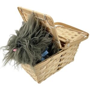 Rubies 583 Deluxe Toto In A Basket Prop Display Plush 2017